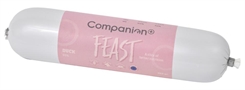 Companion+ FEAST foderpølse til hunde - And 350g - Pølse